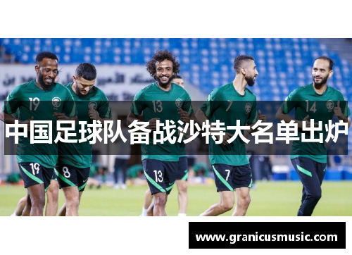 中国足球队备战沙特大名单出炉